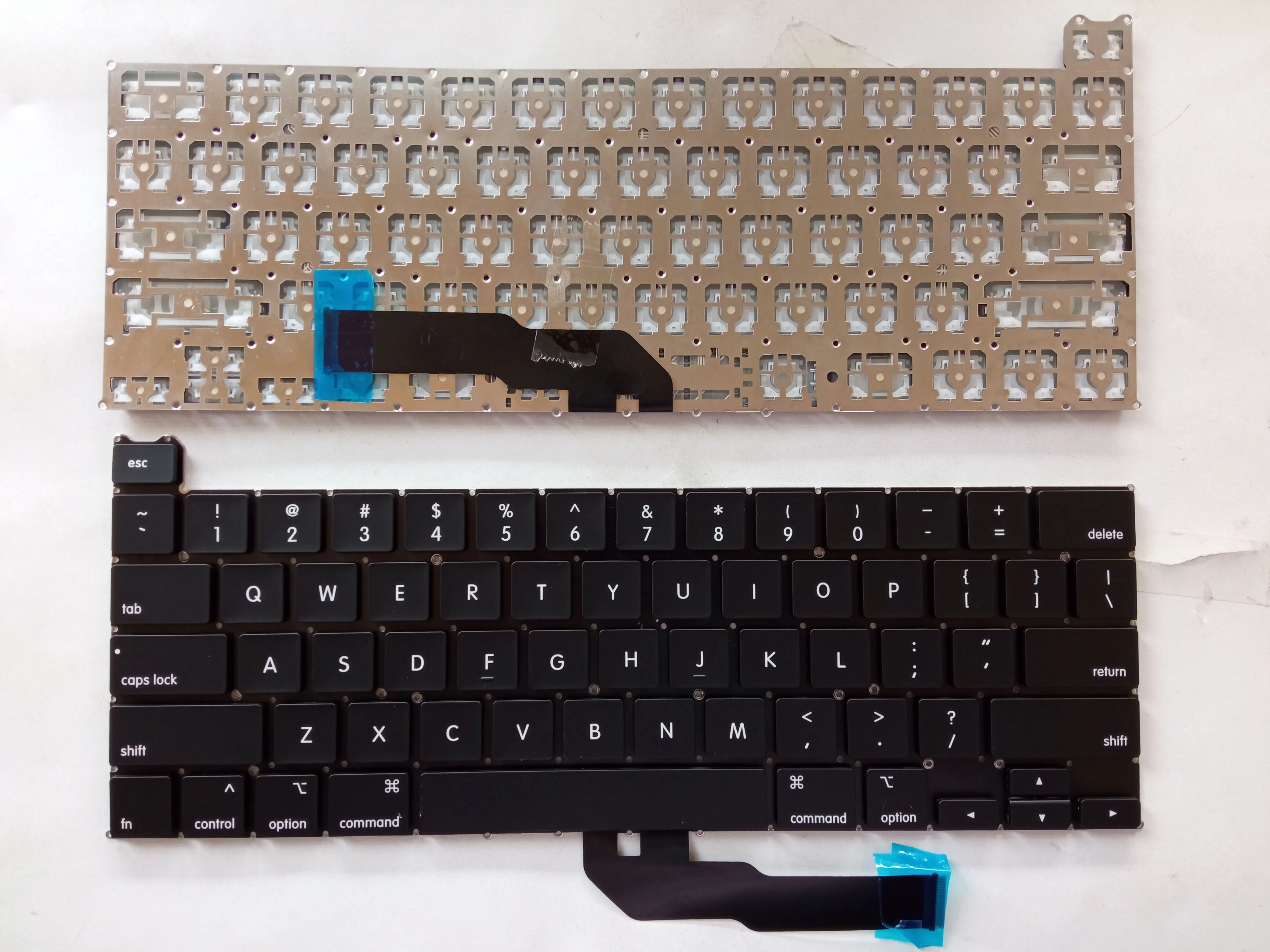 Picture of Laptop US keyboard forNew Replacement Keyboard Laptop For APPLE A2251 small carriage return BLACK US US Layout